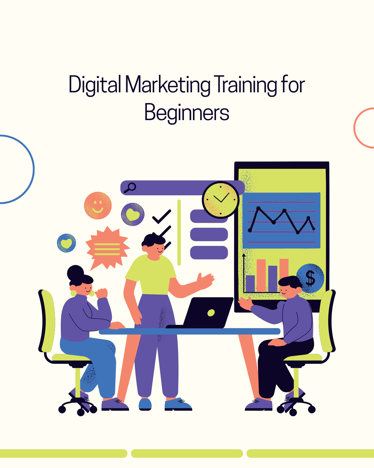 Digital Marketing Analytics Training to identify and analyze your target market effectively.